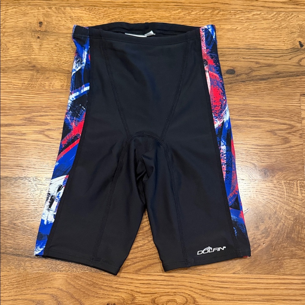 New with tags! Dolfin XTRASLEEK swim jammer shorts. Boys 24.